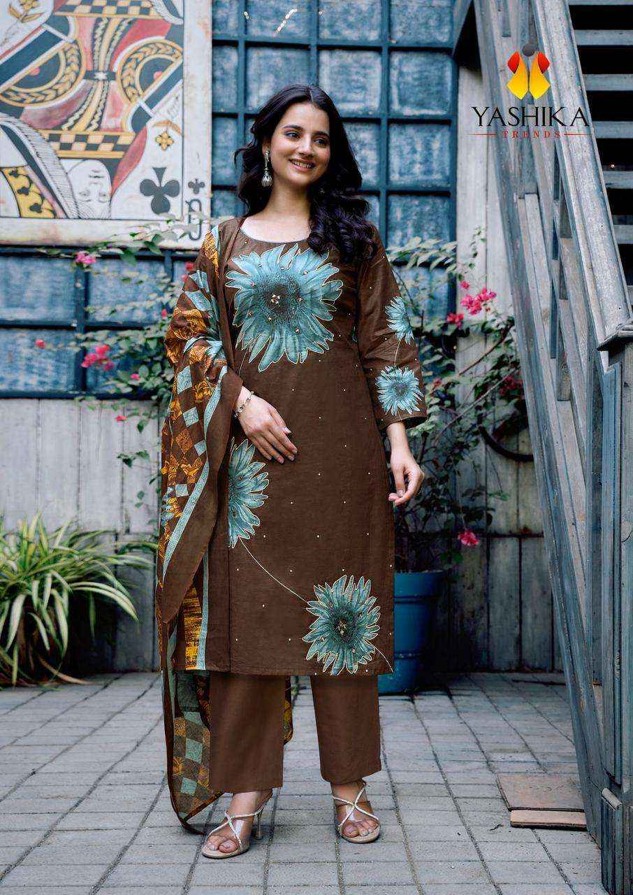 Yashika Dua Vol 5 Pure Cotton With Hand Work Dress Material ( 8 Pcs Catalogue )