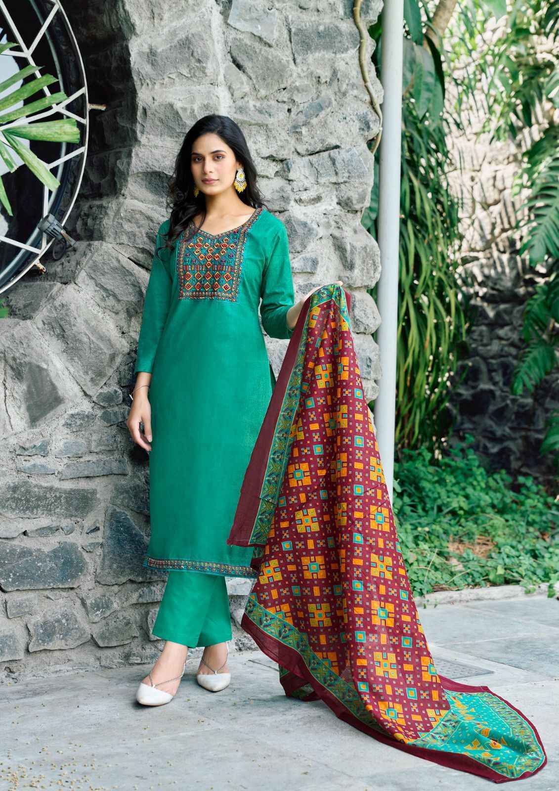 Yashika Trends Shanaya Cotton Dress Material Wholesale Price ( 8 pcs Catalogue )
