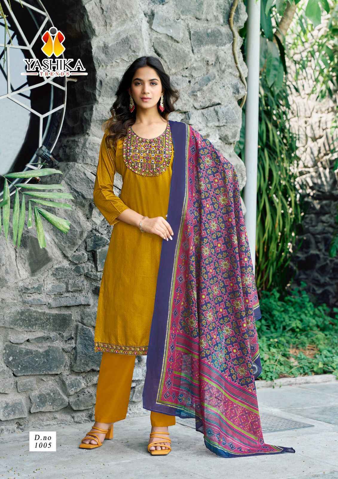 Yashika Trends Shanaya Cotton Dress Material Wholesale Price ( 8 pcs Catalogue )