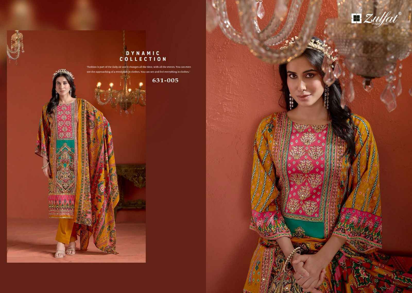 Zulfat Designer Raabta Vol 5 Jam Cotton Suits - Wholesale Factory ( 6 pcs Catalogue )