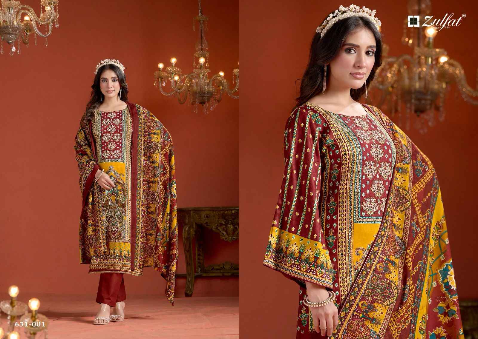 Zulfat Designer Raabta Vol 5 Jam Cotton Suits - Wholesale Factory ( 6 pcs Catalogue )