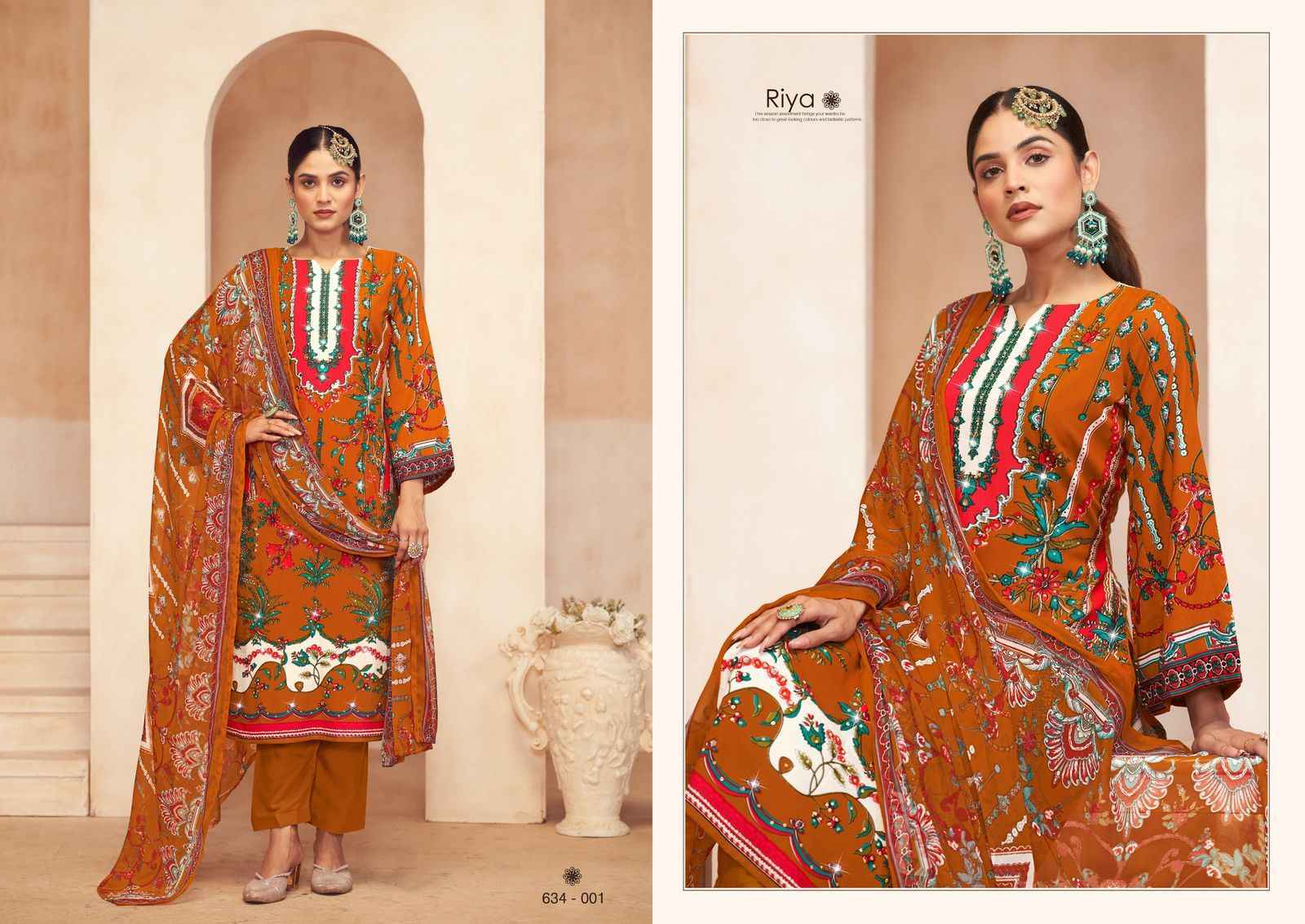 Zulfat Designer Riya Pakistani Suits ( 6 pcs Catalogue )