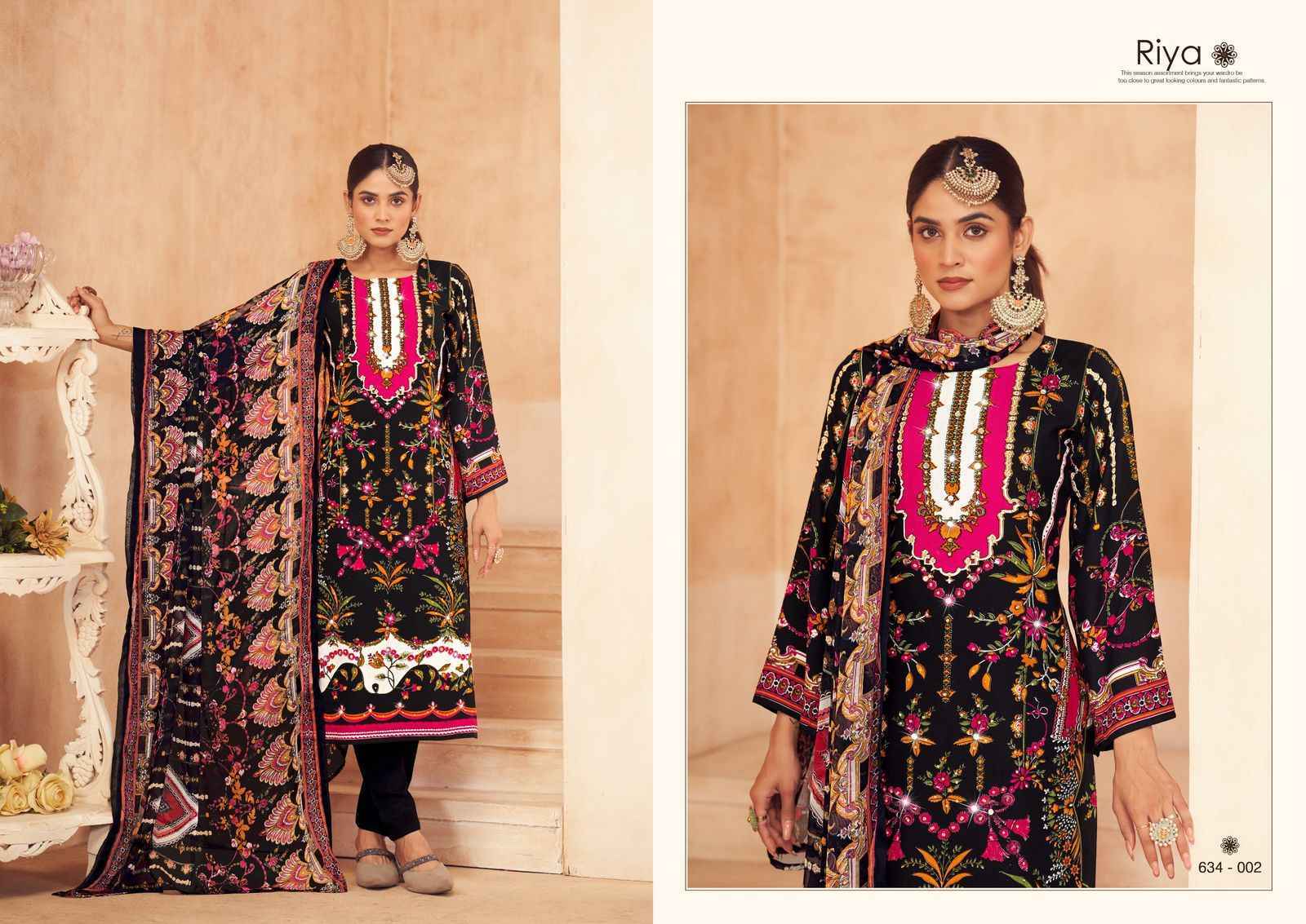 Zulfat Designer Riya Pakistani Suits ( 6 pcs Catalogue )