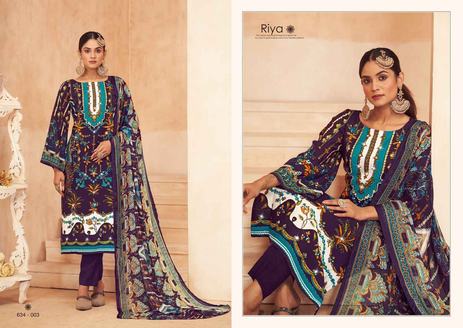 Zulfat Designer Riya Pakistani Suits ( 6 pcs Catalogue )