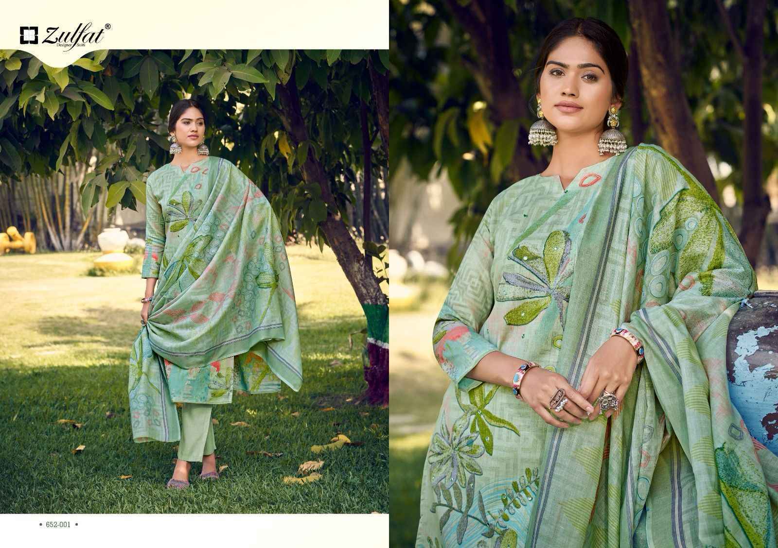 Zulfat Designer Summer Breeze Vol-2 Cotton Dress Material - Wholesale Bazaar ( 6 Pcs Catalogue )