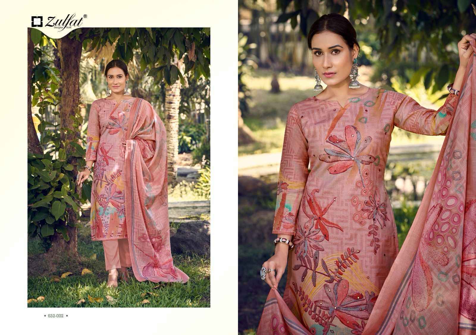 Zulfat Designer Summer Breeze Vol-2 Cotton Dress Material - Wholesale Bazaar ( 6 Pcs Catalogue )