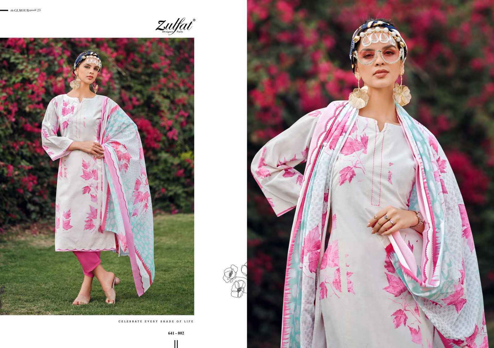 Zulfat Iconic Cotton Suits  Wholesale Market Surat ( 8 pcs Catalogue )