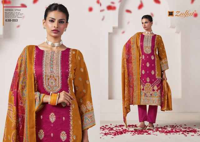 Zulfat Sajni Vol 6 Wholesale Jam Cotton Dress Material ( 4 Pcs Catalogue )
