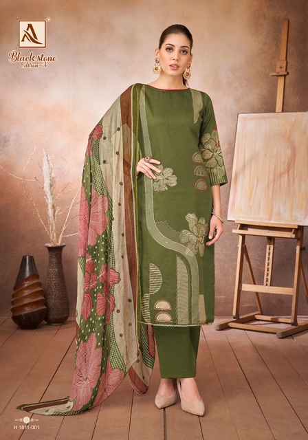 Alok Black Stone Edition 3 Zam Dress Material ( 4 pcs Catalogue )