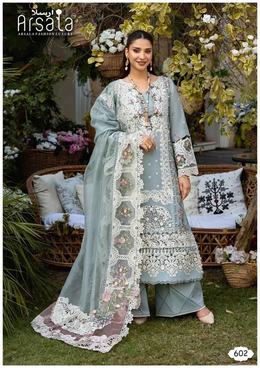 Arsala Fashion Amira Vol 6 Lawn Cotton Pakistani Suits Online Shopping ( 6 pcs Catalogue )