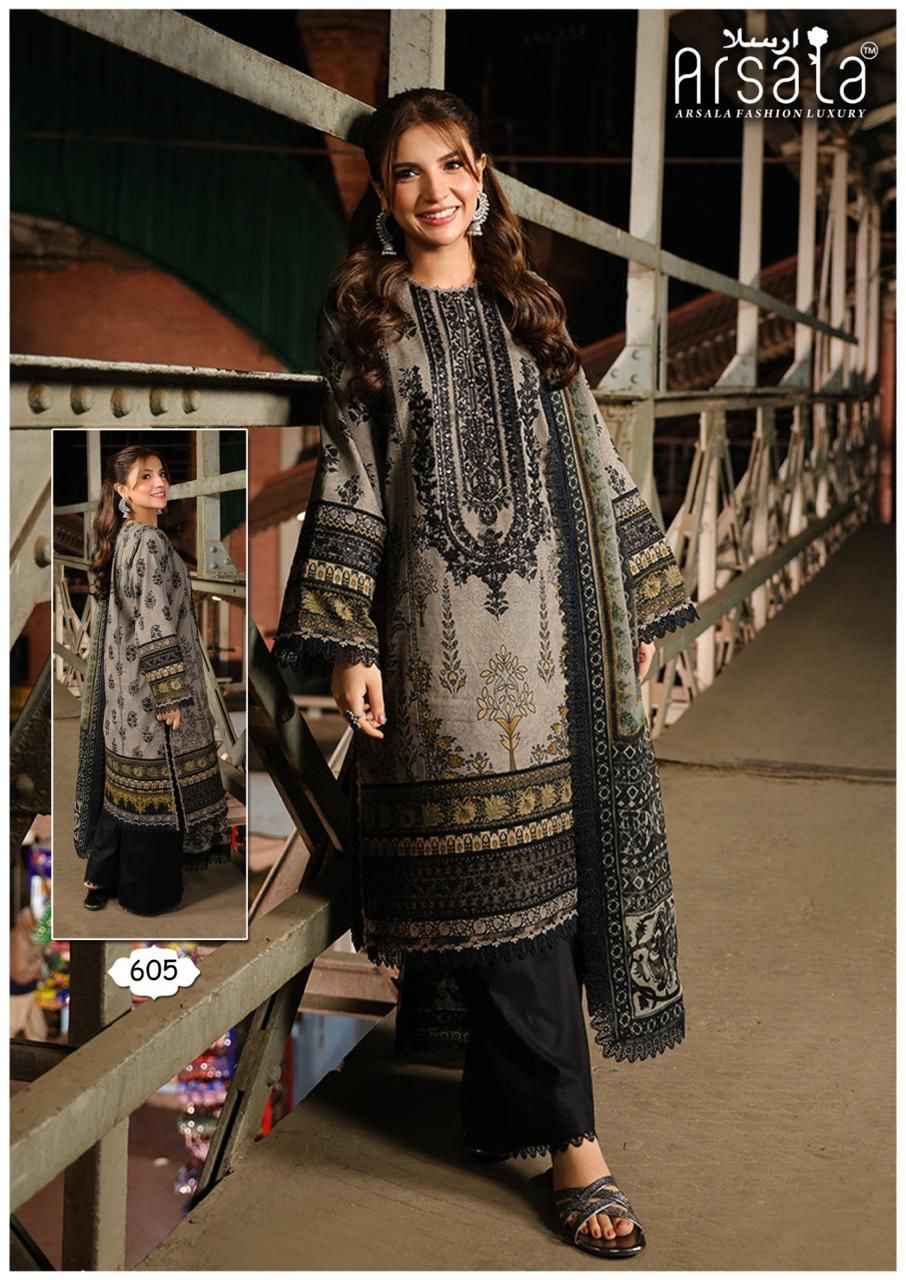 Arsala Fashion Amira Vol 6 Lawn Cotton Pakistani Suits Online Shopping ( 6 pcs Catalogue )
