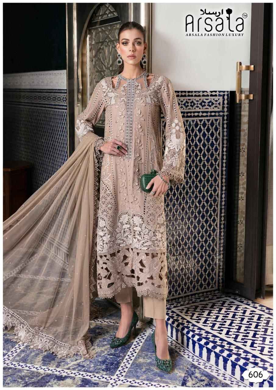 Arsala Fashion Amira Vol 6 Lawn Cotton Pakistani Suits Online Shopping ( 6 pcs Catalogue )