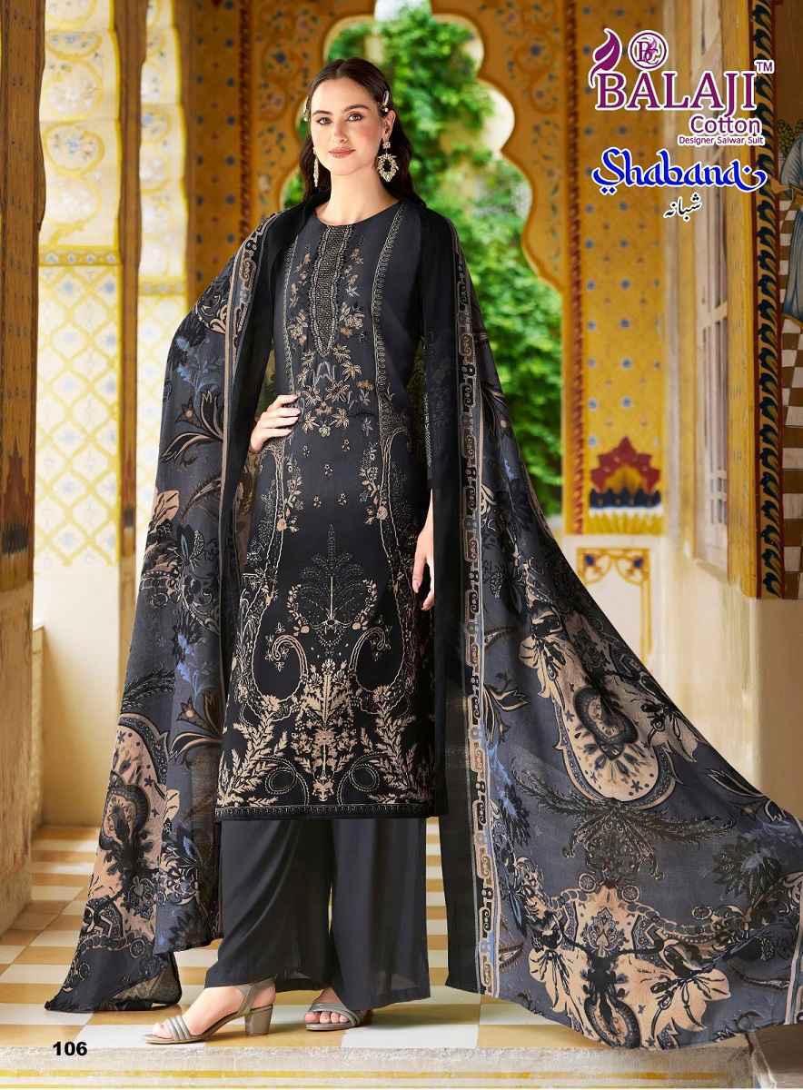 Balaji Shabana Cotton Suits New Catalog Wholesale ( 8 pcs Catalogue )