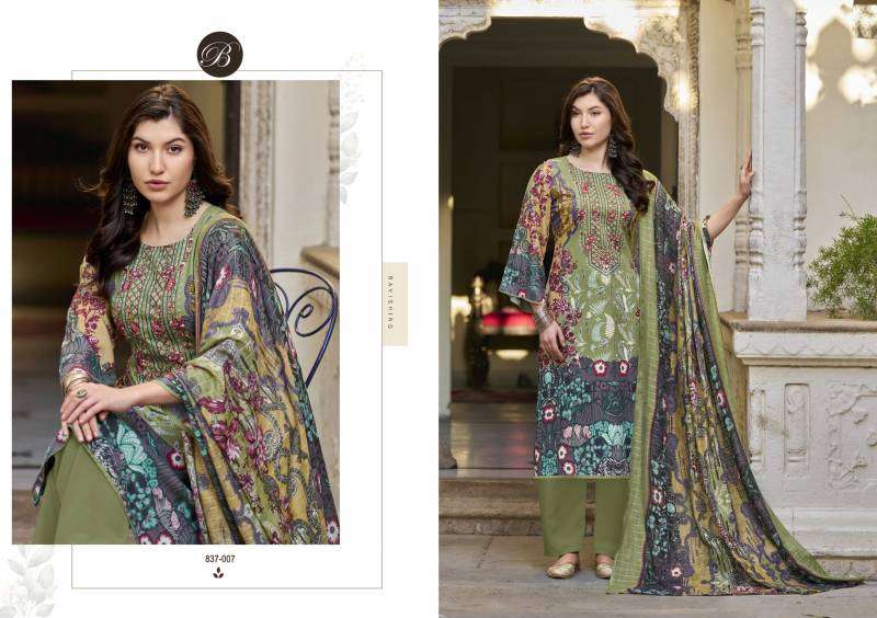 Belliza Designer Riwayat Vol 11 Rayon Suits Latest Catalog ( 8 Pcs Catalogue )