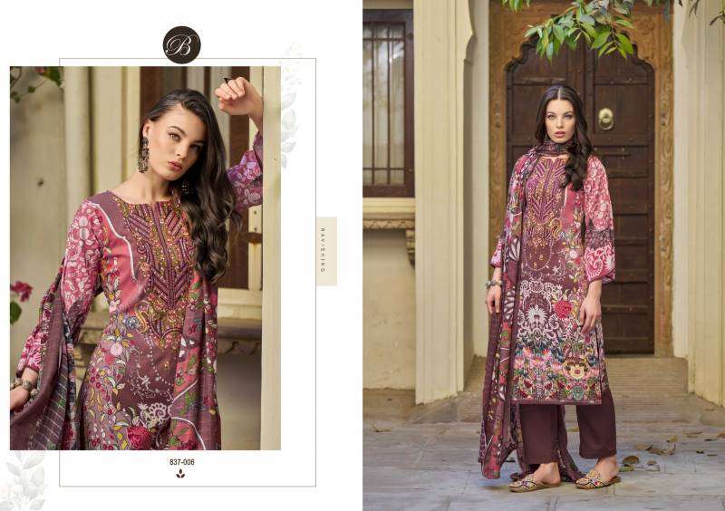 Belliza Designer Riwayat Vol 11 Rayon Suits Latest Catalog ( 8 Pcs Catalogue )