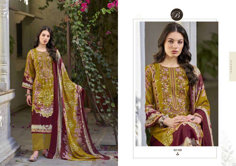Belliza Designer Riwayat Vol 11 Rayon Suits Latest Catalog ( 8 Pcs Catalogue )