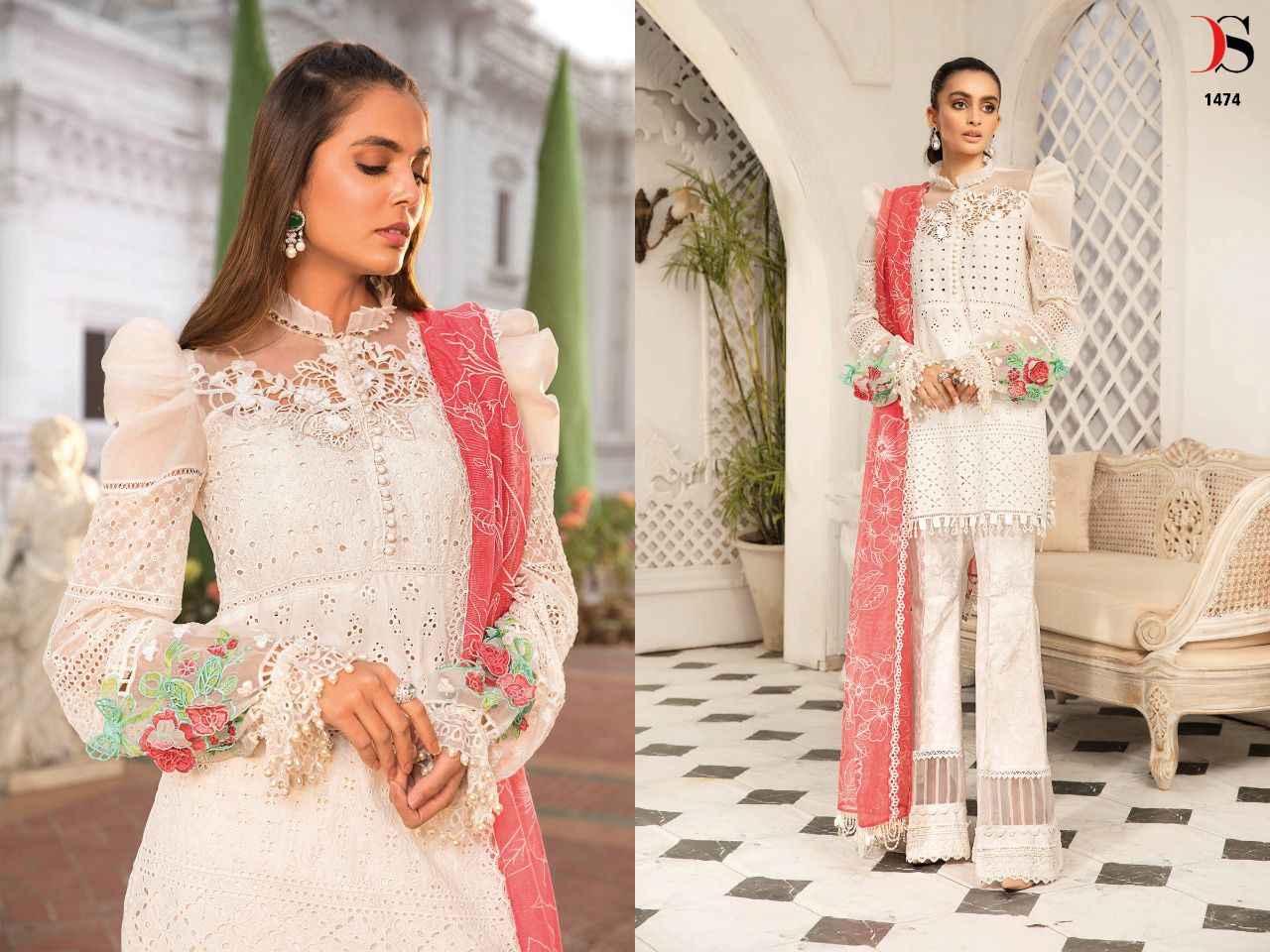 Deepsy Maria B Pakistani Designer Suits ( 2 Pcs Catalogue )