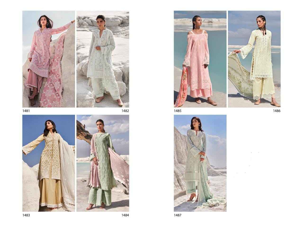Deepsy Maria B Pakistani Designer Suits ( 7 Pcs Catalogue )