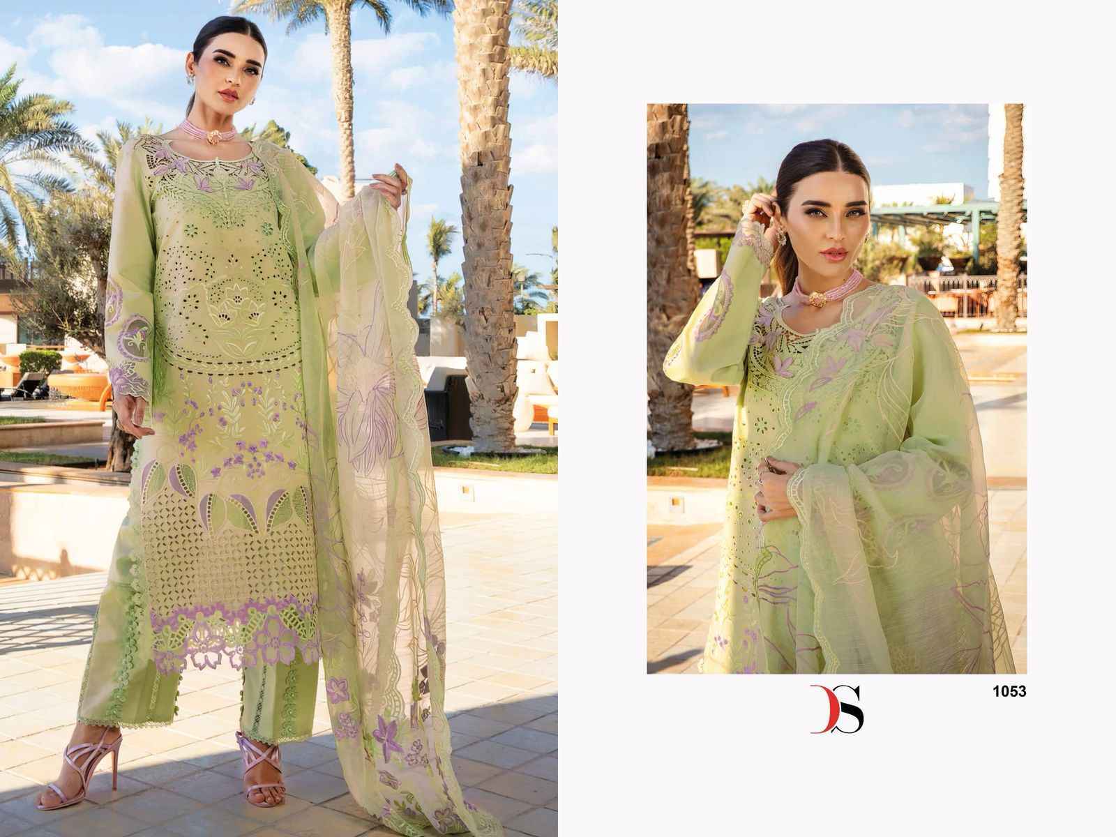 Deepsy Qalamkar Vol 2 Cotton Dress Material Pakistani Suits ( 6 pcs Catalogue )