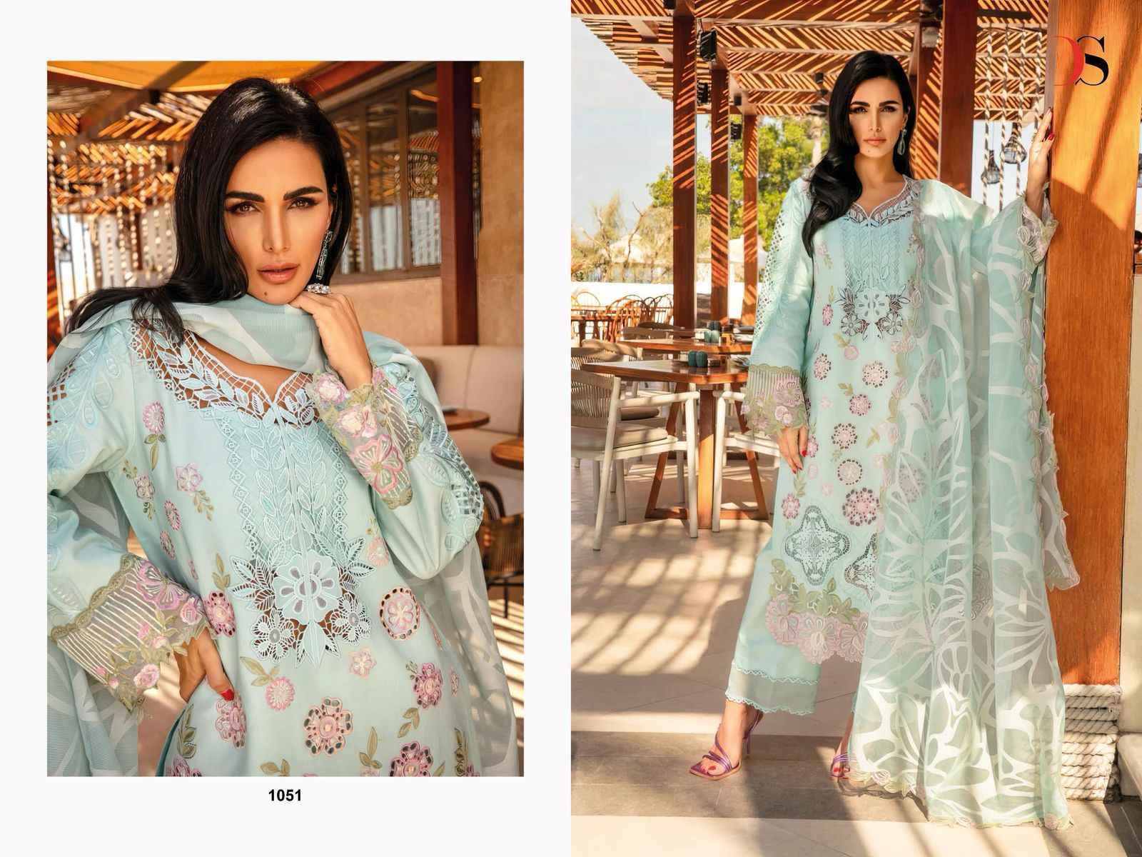 Deepsy Qalamkar Vol 2 Cotton Dress Material Pakistani Suits ( 6 pcs Catalogue )