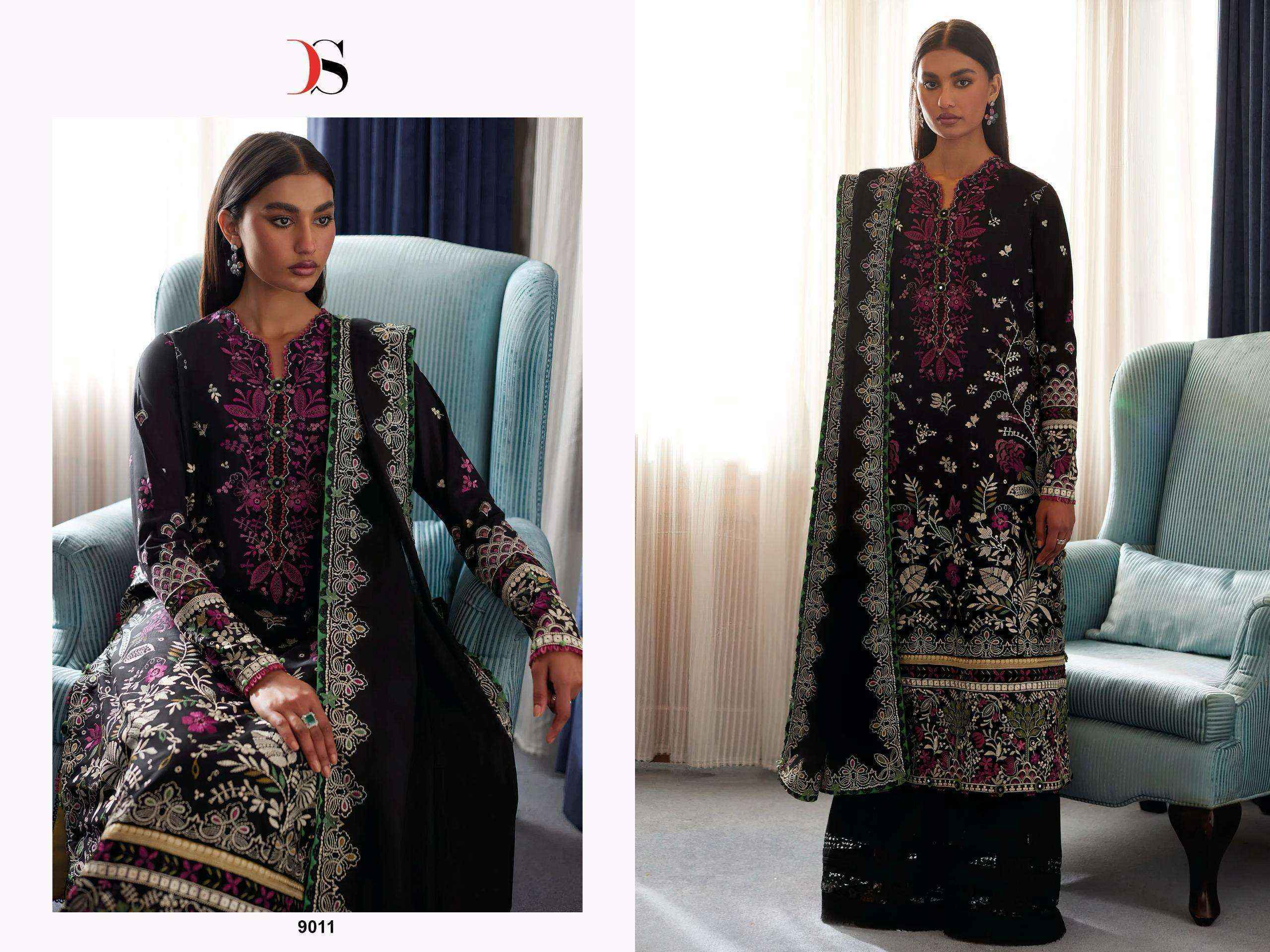Deepsy Suits Elan Lawn 25 NX Cotton Dress Material Wholesale Price ( 5 pcs Catalogue )