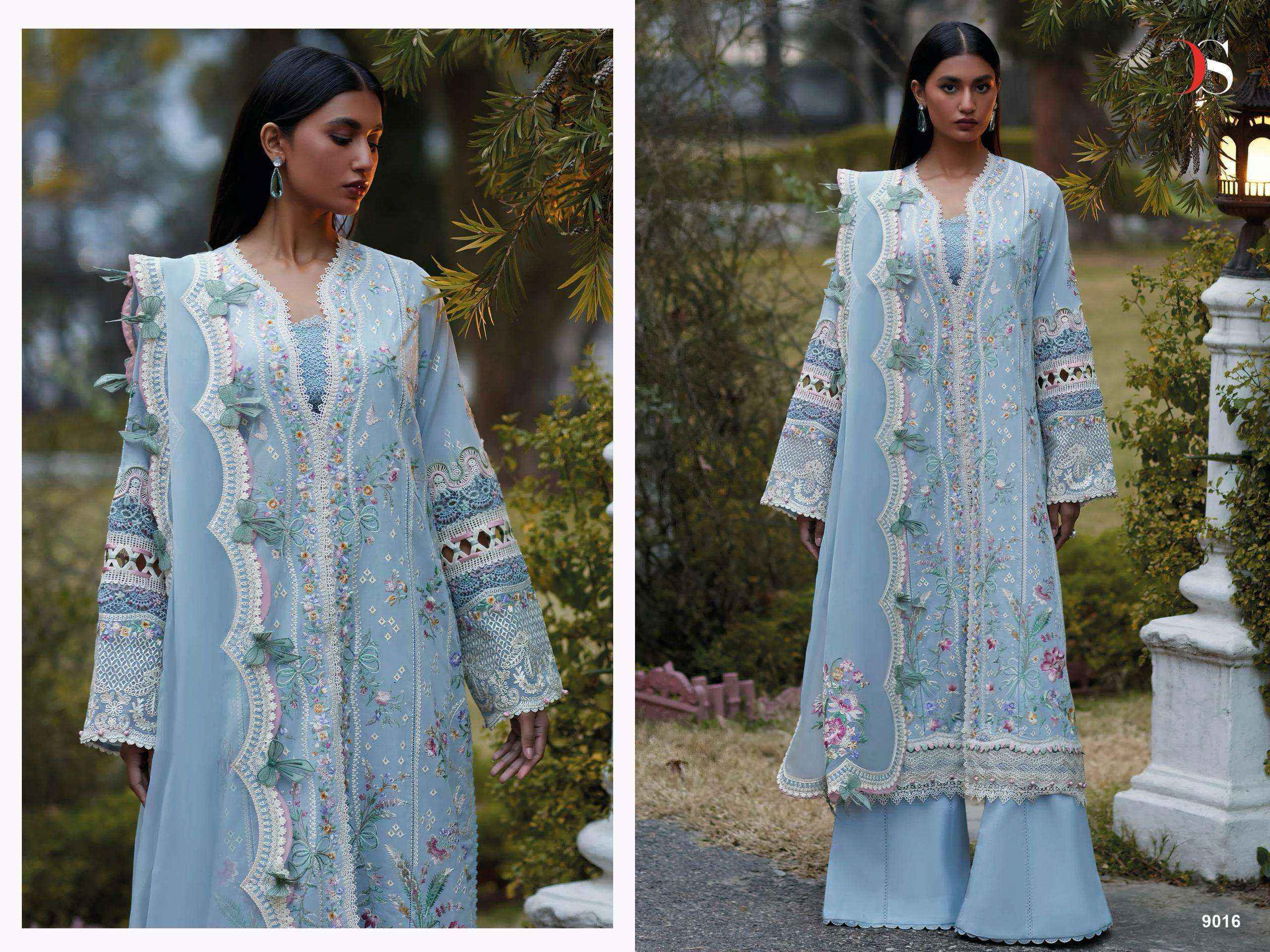 Deepsy Suits Elan Lawn 25 NX Cotton Dress Material Wholesale Price ( 5 pcs Catalogue )