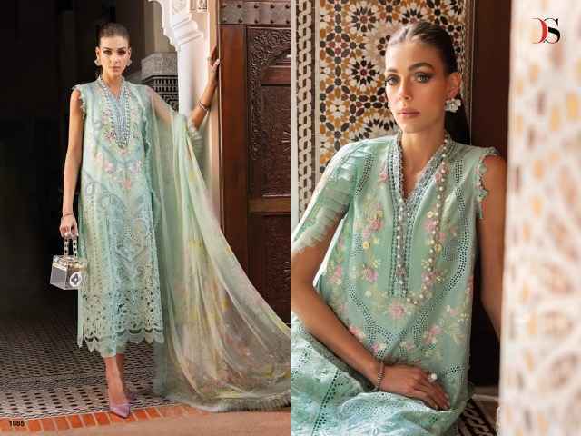 Deepsy Suits Maria B Voyage Lawn 25 Cotton Pakistani Suits ( 6 pcs Catalogue )