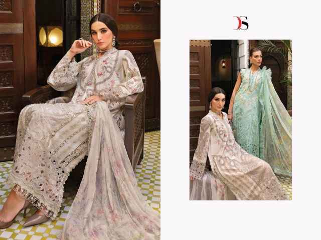 Deepsy Suits Maria B Voyage Lawn 25 Cotton Pakistani Suits ( 6 pcs Catalogue )