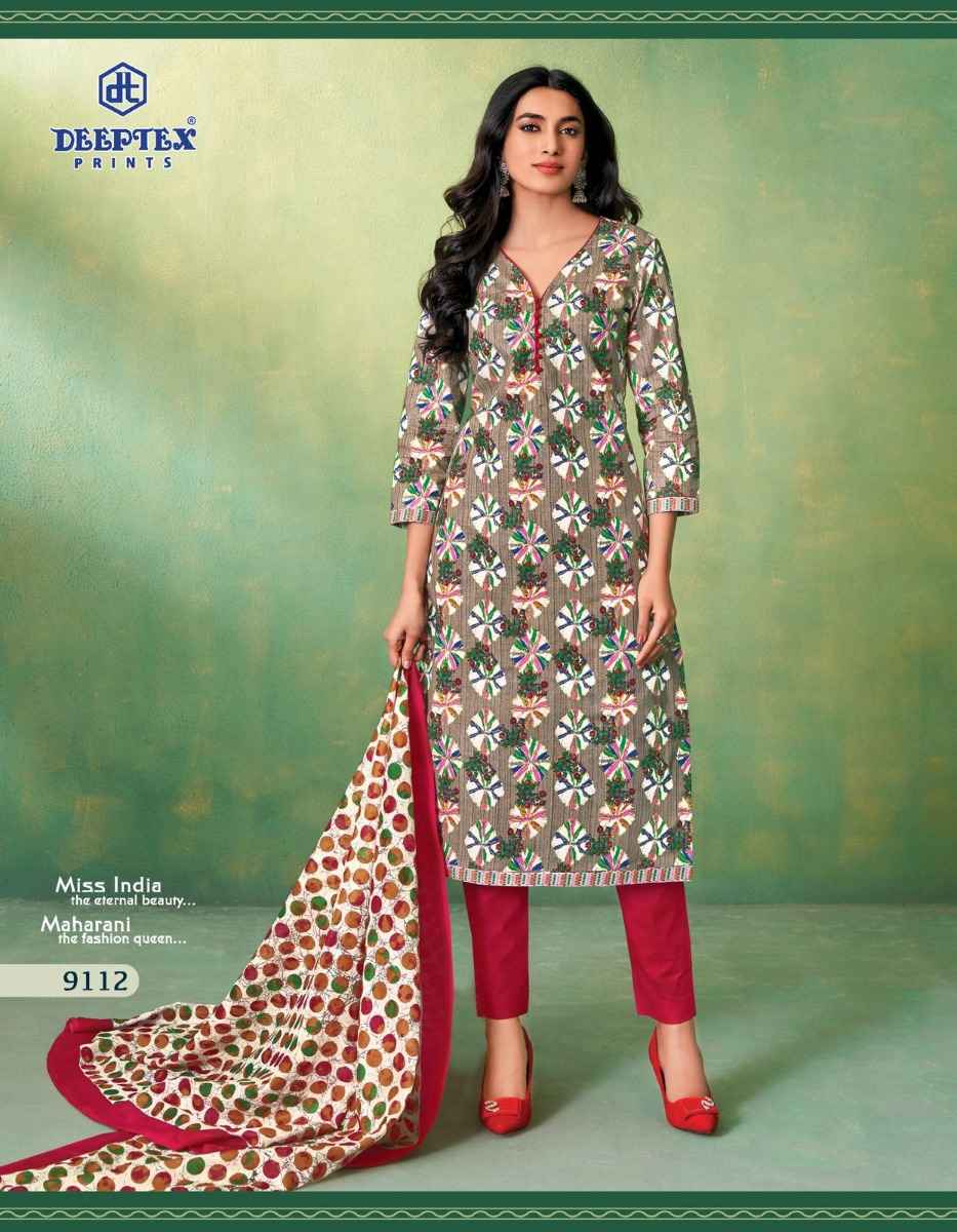 Deeptex Miss India Vol 91 Cotton salwar Suits ( 16 Pcs Catalogue )