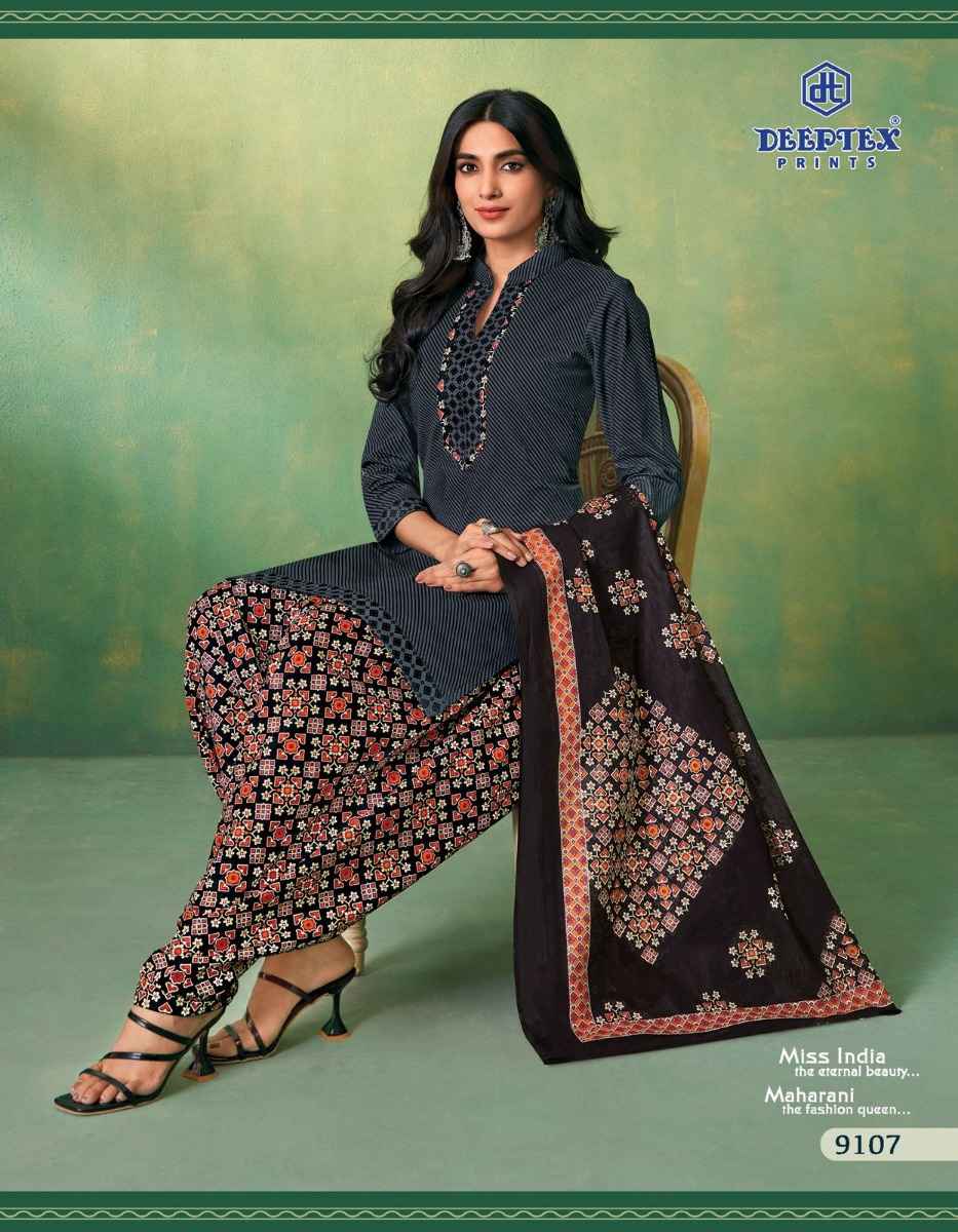Deeptex Miss India Vol 91 Cotton salwar Suits ( 16 Pcs Catalogue )