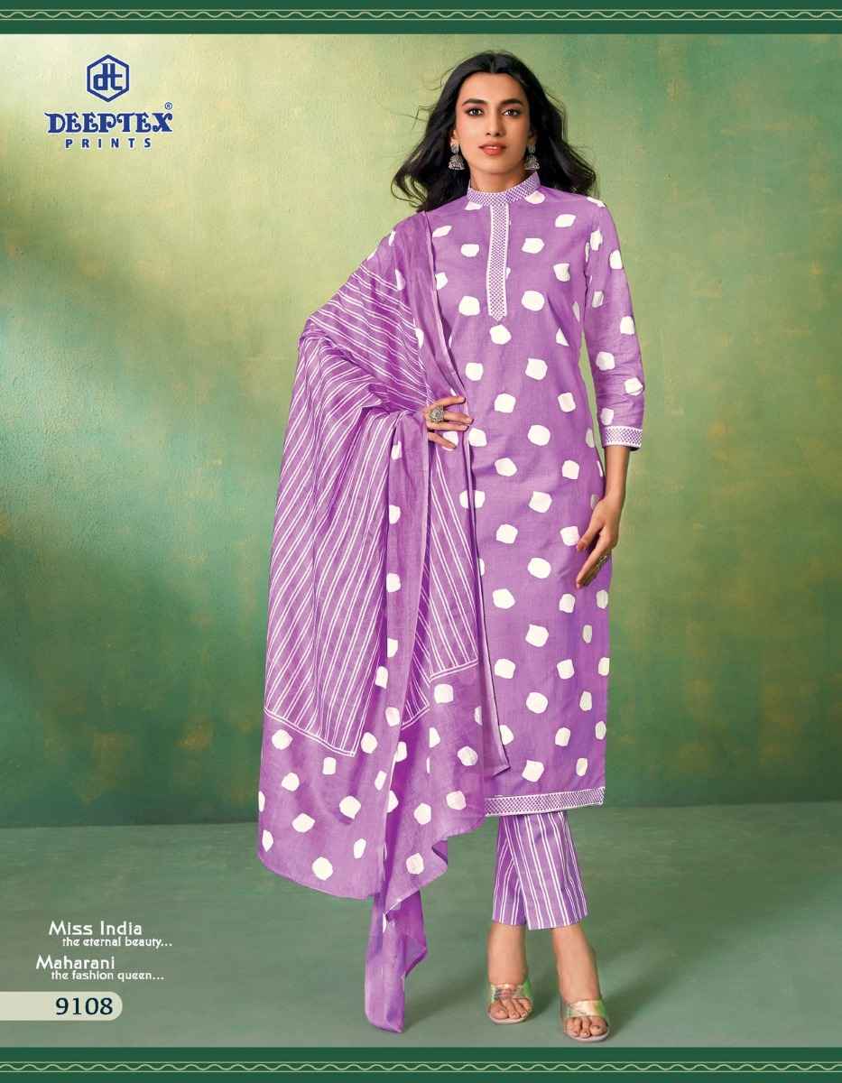 Deeptex Miss India Vol 91 Cotton salwar Suits ( 16 Pcs Catalogue )