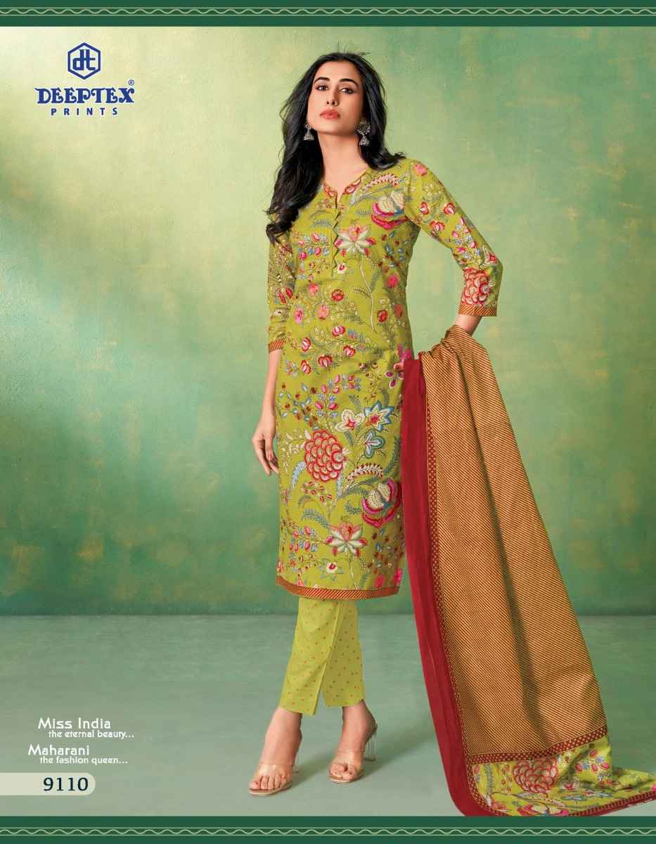 Deeptex Miss India Vol 91 Cotton salwar Suits ( 16 Pcs Catalogue )