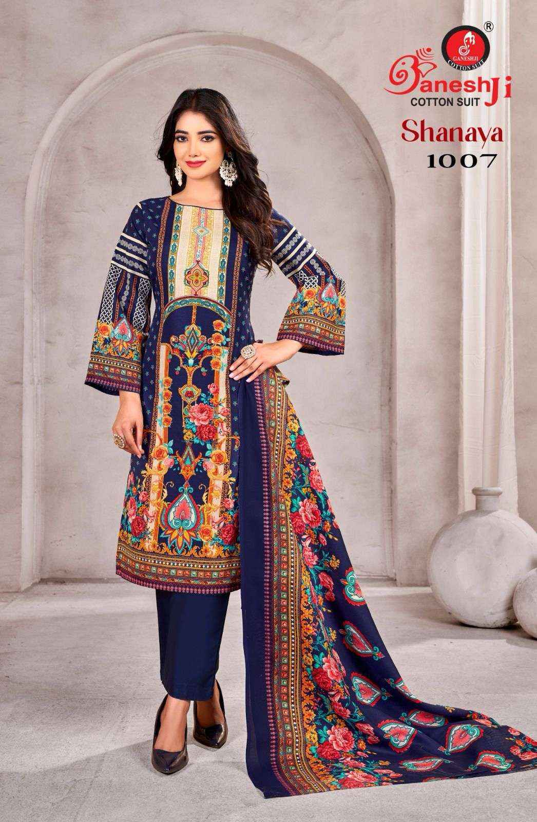 Ganesh Ji Shanaya Vol 1 Cotton Pakistani Suits New Catalog ( 8 Pcs Catalogue  )