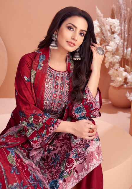 Harshit Rimsha Viscose Rayon Pakistani Suits New Catalog ( 8 pcs Catalogue )