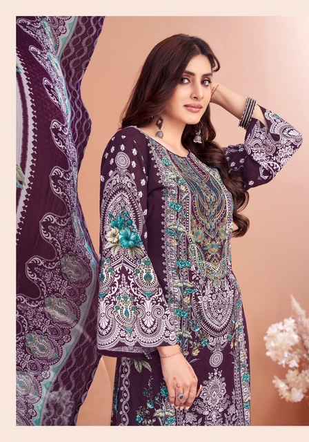 Harshit Rimsha Viscose Rayon Pakistani Suits New Catalog ( 8 pcs Catalogue )