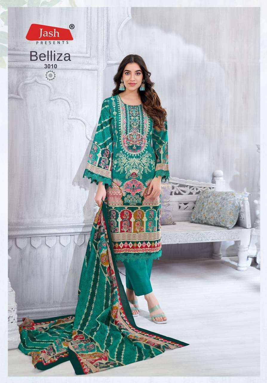 Jash Belliza Vol 3 Cotton Dress Material Wholesale Price ( 10 pcs Catalogue )