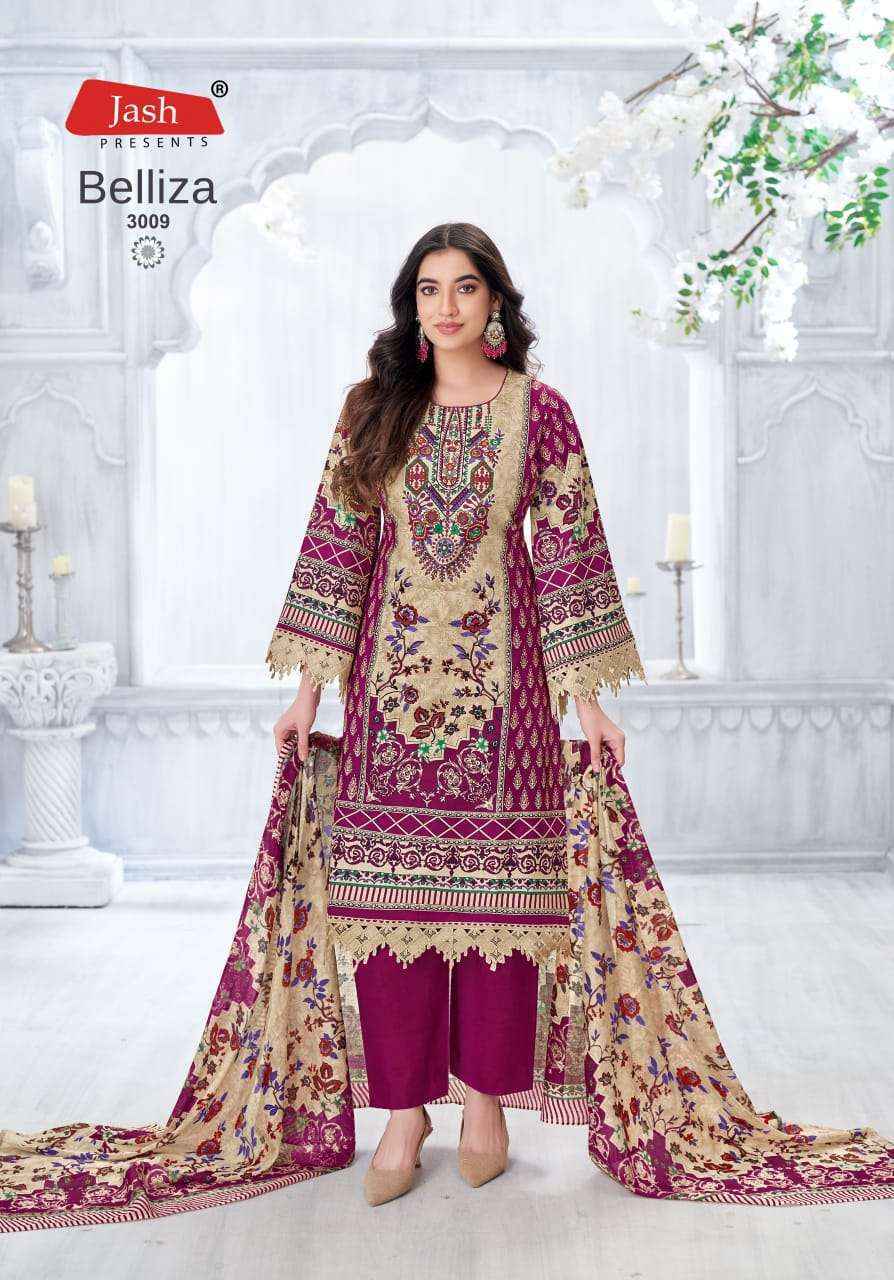 Jash Belliza Vol 3 Cotton Dress Material Wholesale Price ( 10 pcs Catalogue )