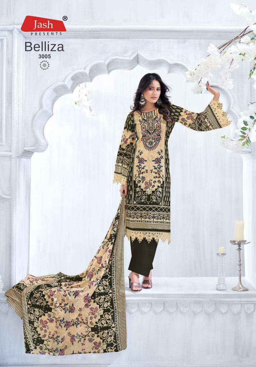 Jash Belliza Vol 3 Cotton Dress Material Wholesale Price ( 10 pcs Catalogue )