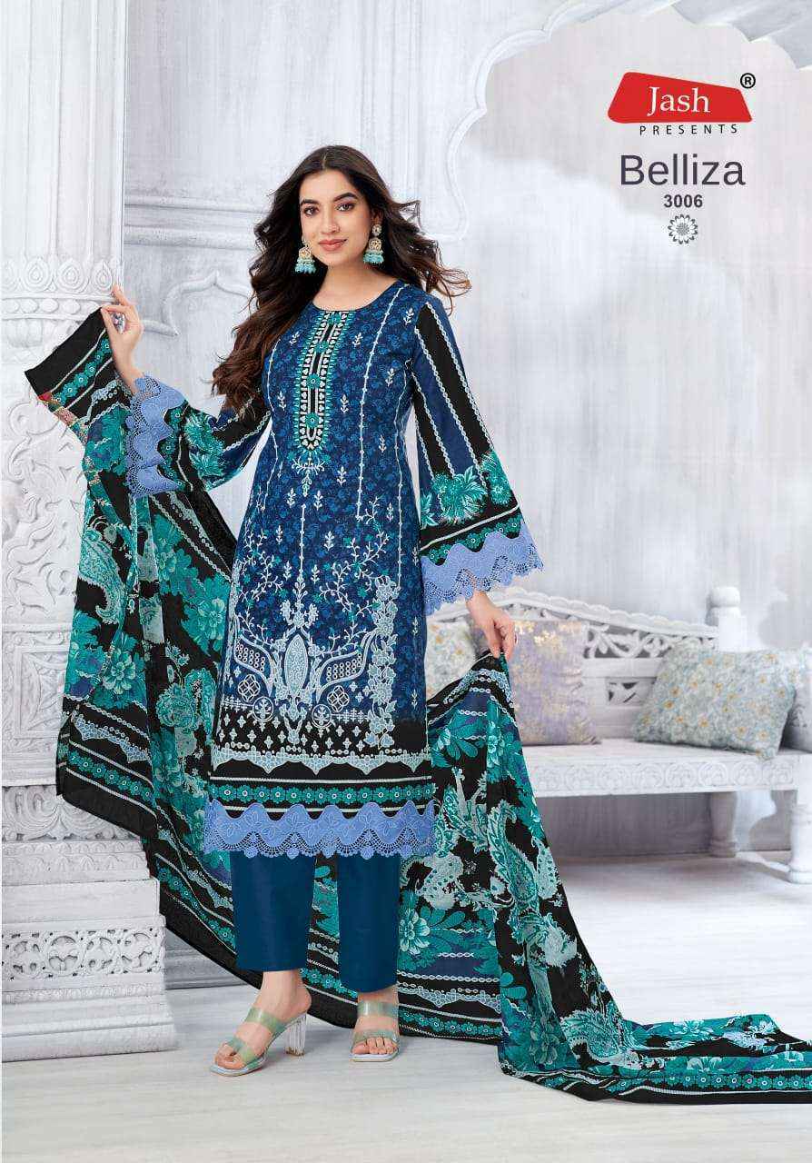 Jash Belliza Vol 3 Cotton Dress Material Wholesale Price ( 10 pcs Catalogue )