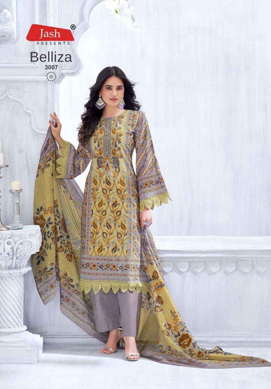 Jash Belliza Vol 3 Cotton Dress Material Wholesale Price ( 10 pcs Catalogue )
