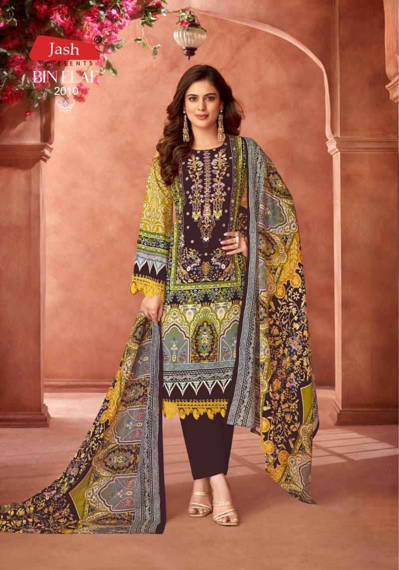 Jash Bin Elaf Vol 2 Cotton Printed Dress Material Wholesale Price ( 10 Pcs Catalogue )