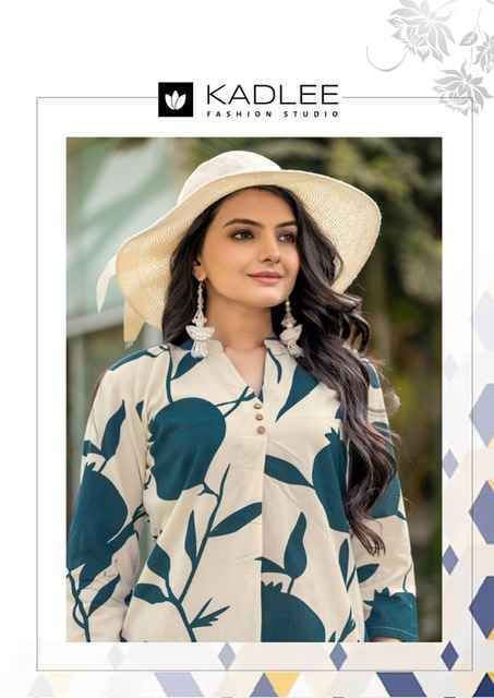 Kadlee Rosy Rayon Readymade Co- Ord Set Wholesale Rate ( 5 Pcs Catalog )