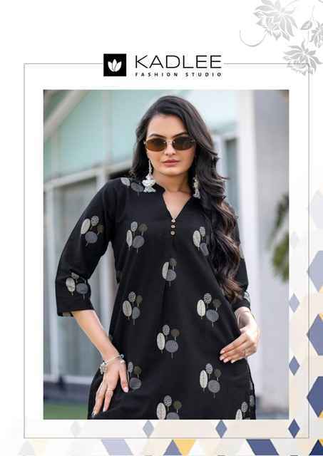 Kadlee Rosy Rayon Readymade Co- Ord Set Wholesale Rate ( 5 Pcs Catalog )