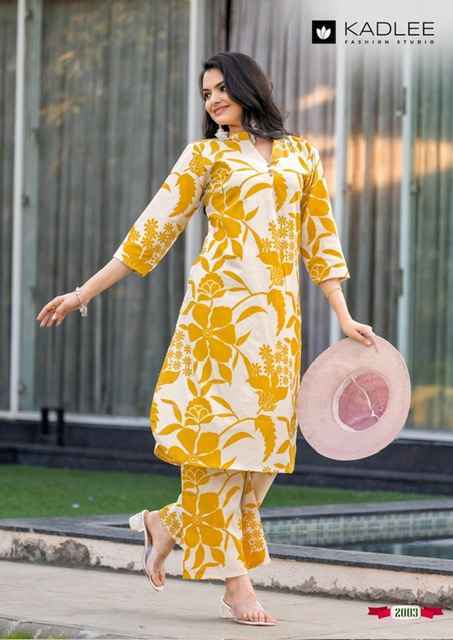 Kadlee Rosy Rayon Readymade Co- Ord Set Wholesale Rate ( 5 Pcs Catalog )