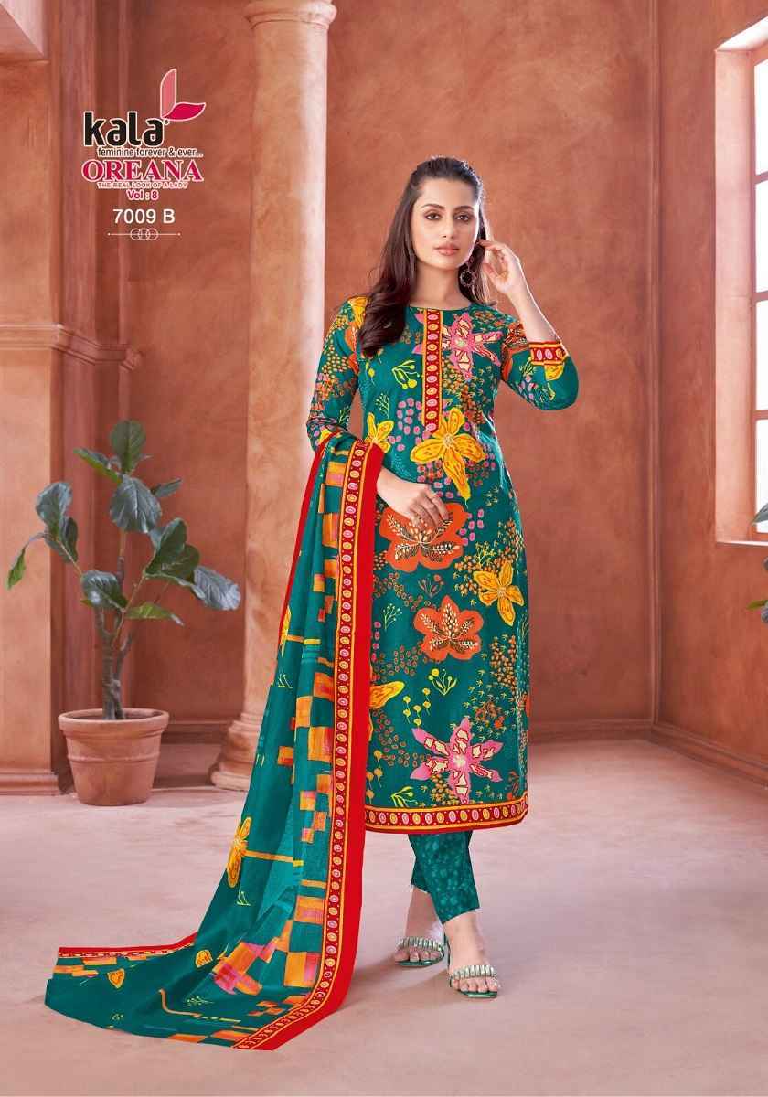 Kala Oreana Vol 8 Cotton Suits New Catalog Wholesale Price ( 12 pcs Catalogue )