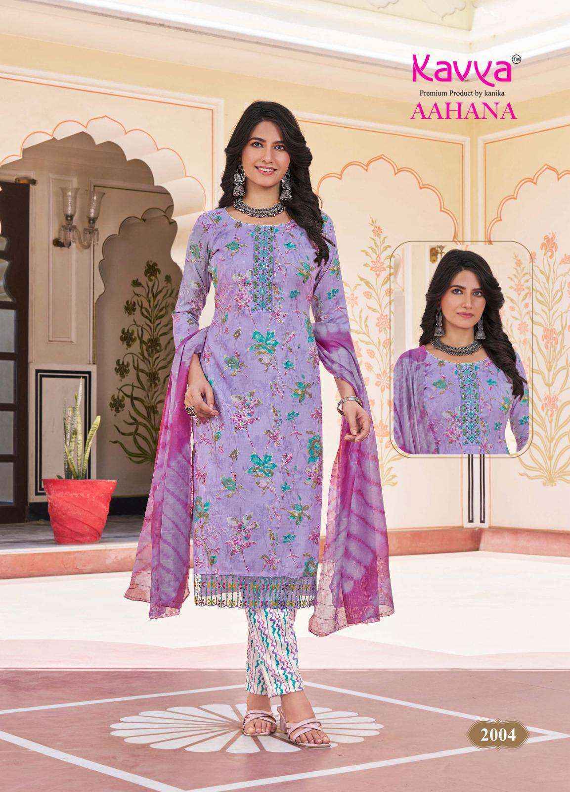 Kavya Aahana Vol 2 Capsule Kurti Combo Set Wholesale Rate ( 10 Pcs Catalog )