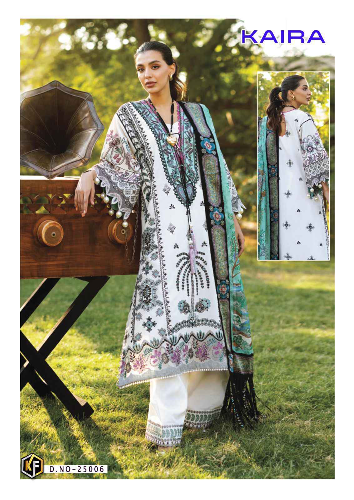 Keval Fab Kaira Vol 25 Cotton Dress Material Wholesale Price ( 6 pcs Catalogue )