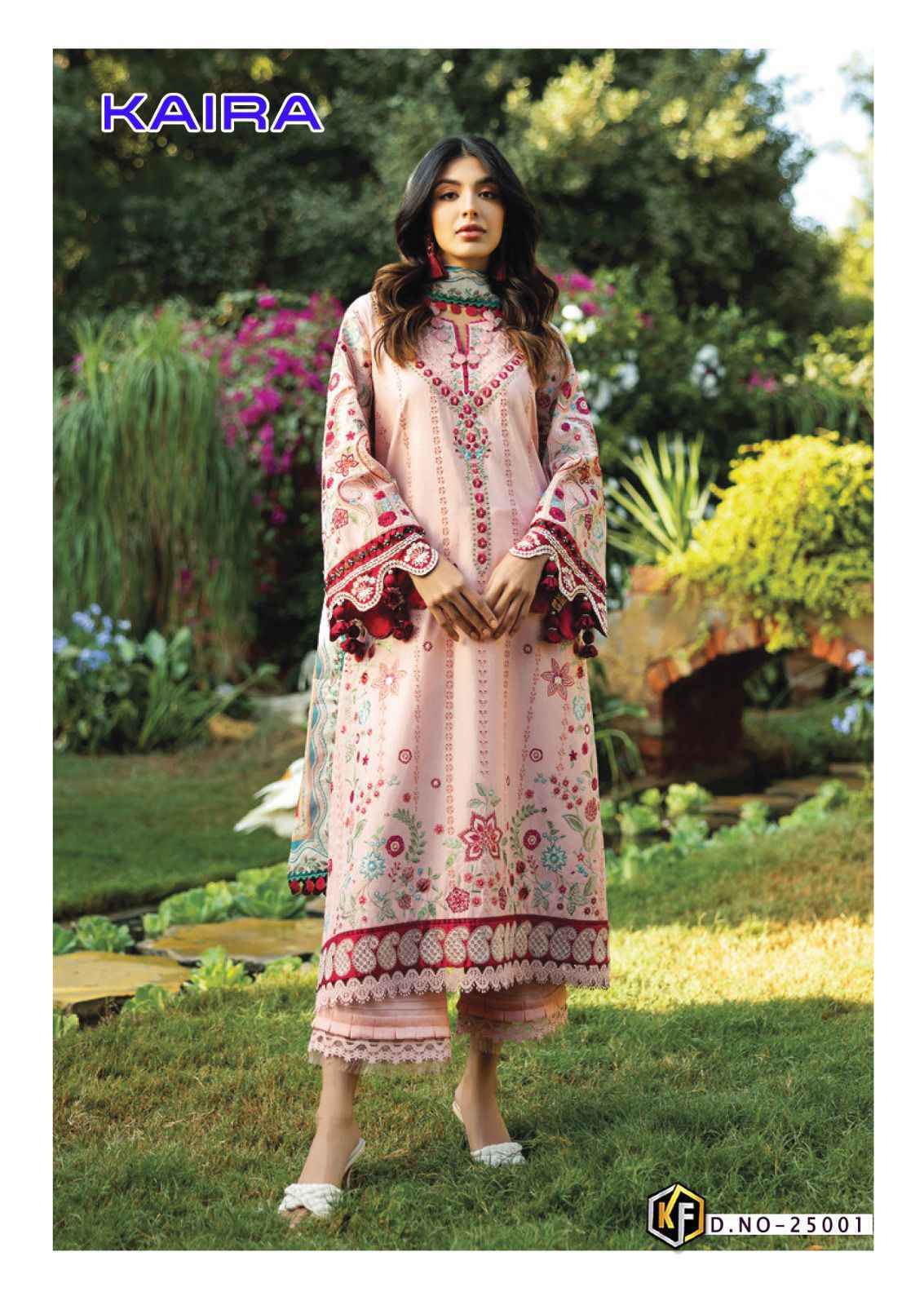 Keval Fab Kaira Vol 25 Cotton Dress Material Wholesale Price ( 6 pcs Catalogue )