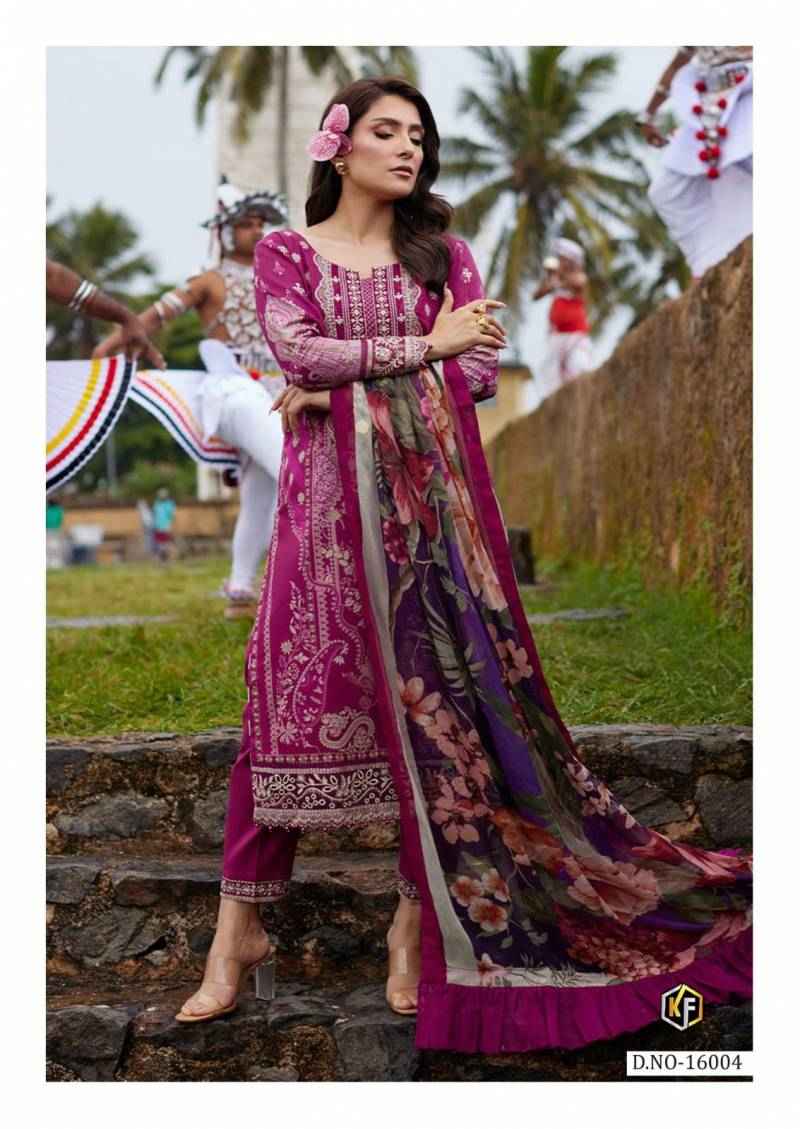 Keval Maryum And Maria Vol 16 Cotton Printed Dress Material ( 6 Pcs Catalogue )