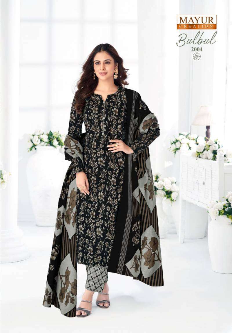 Mayur Bulbul Vol 2 Cotton Printed Salwar Suits ( 10 Pcs Catalogue )